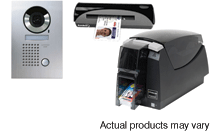 Scanner and card printer